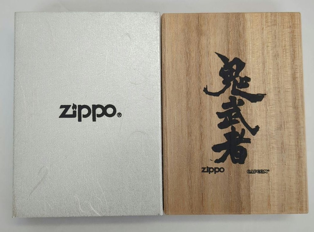 Zippo Onimusha Limited Edition Blue Lighter