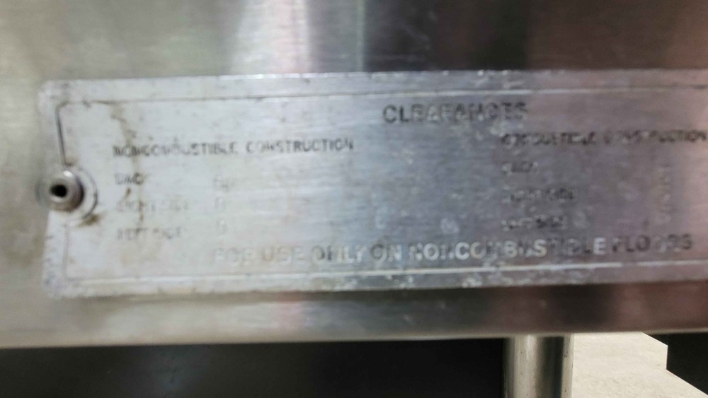 72" Keating Miraclean Chrome Gas Griddle with new controls