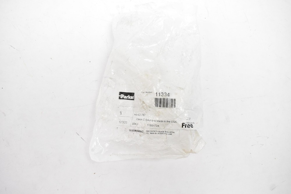 Parker 11334 Hydraulic Quick Coupler Fitting Class C Solutions Made USA New