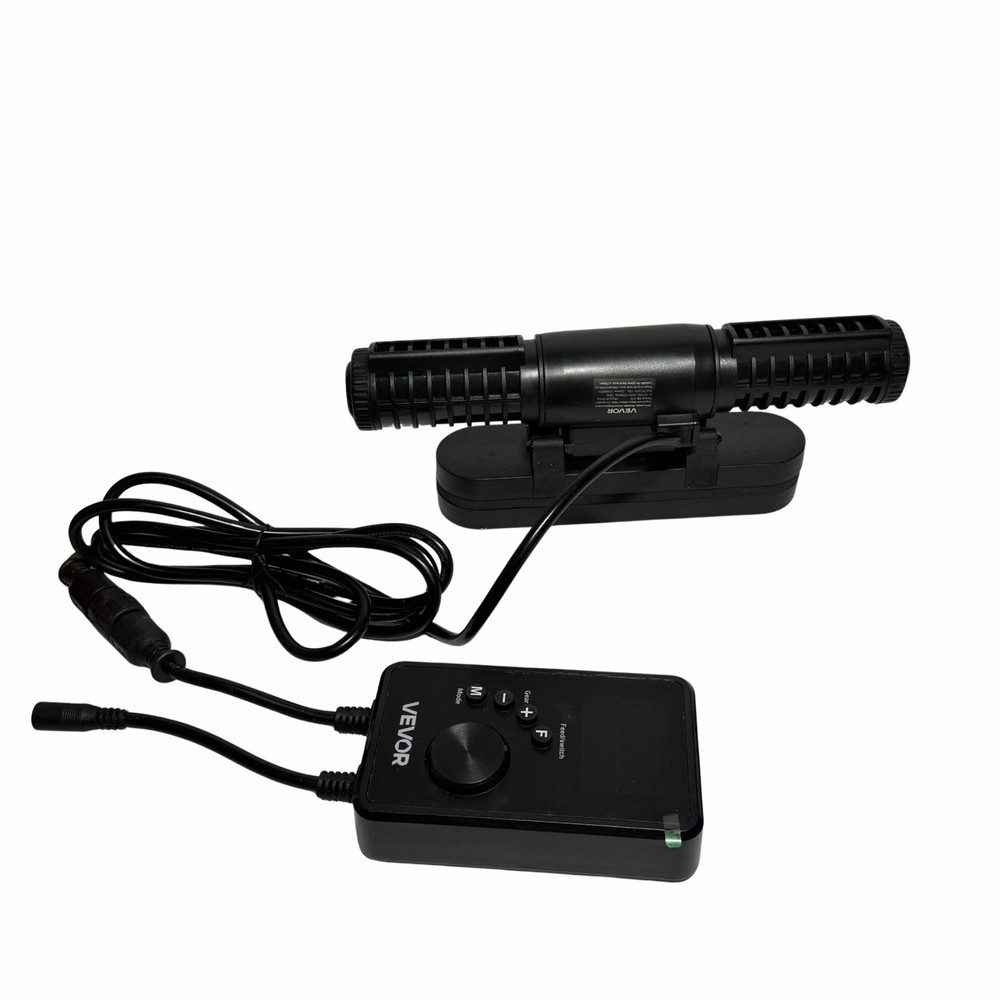 VEVOR Aquarium Wave Maker Adjustable Cross Flow Pump with Controller 25W1428 GPH