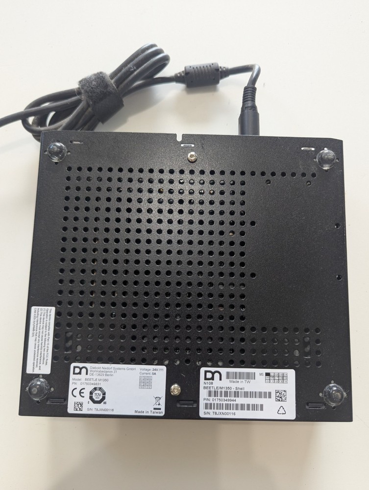 Wincor Nixdorf BEETLE M1350 POS System Celeron For Shell