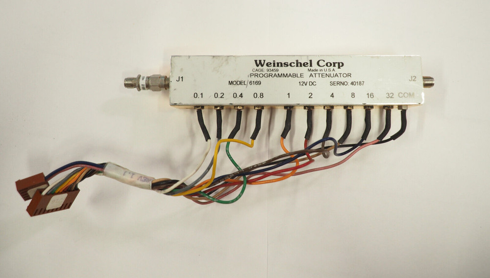 WEINSCHEL CORP Model: 6169 12VDC Programmable Attenuator