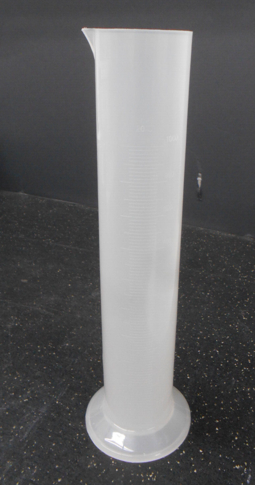 Polypropylene Graduated Cylinder 20C 1000mL