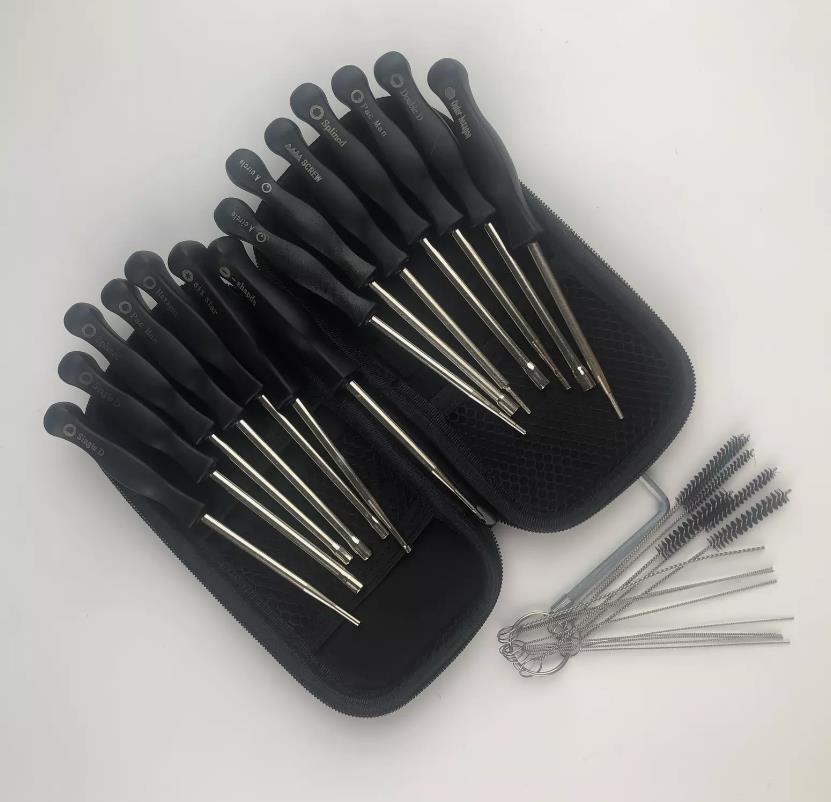 Carburetor Adjustment Tool for Common 2 Cycle Engine Trimmer Chainsaw 12PCS