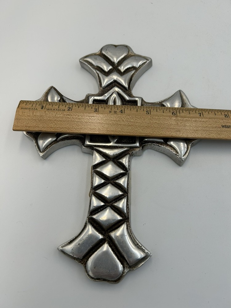 Pewter Cross Wall Hanger
