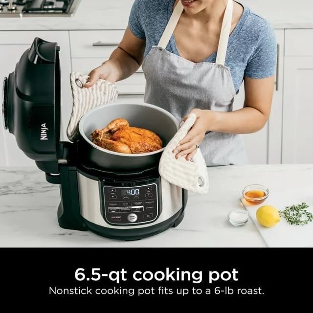 Ninja Foodi OS300 10-in-1 6.5-Quart Pro Pressure Cooker Air Fryer Indoor grill’s