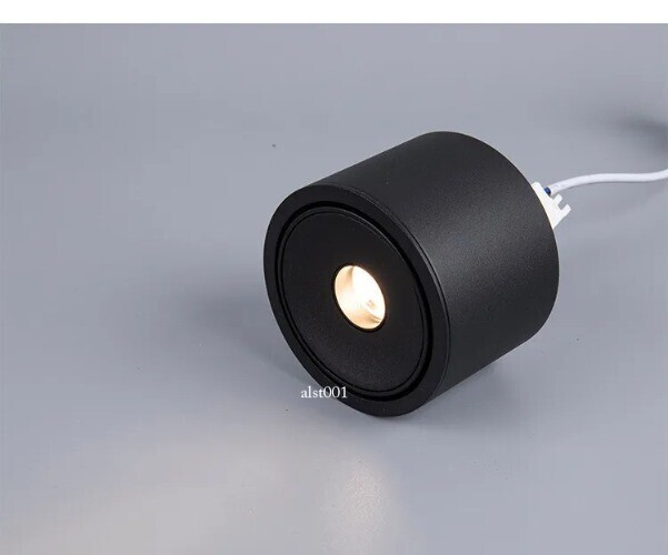 Led Spotlight Dimmable Ultra-thin Small Beam Angle Spotlights 3°8°15°24° Ceiling