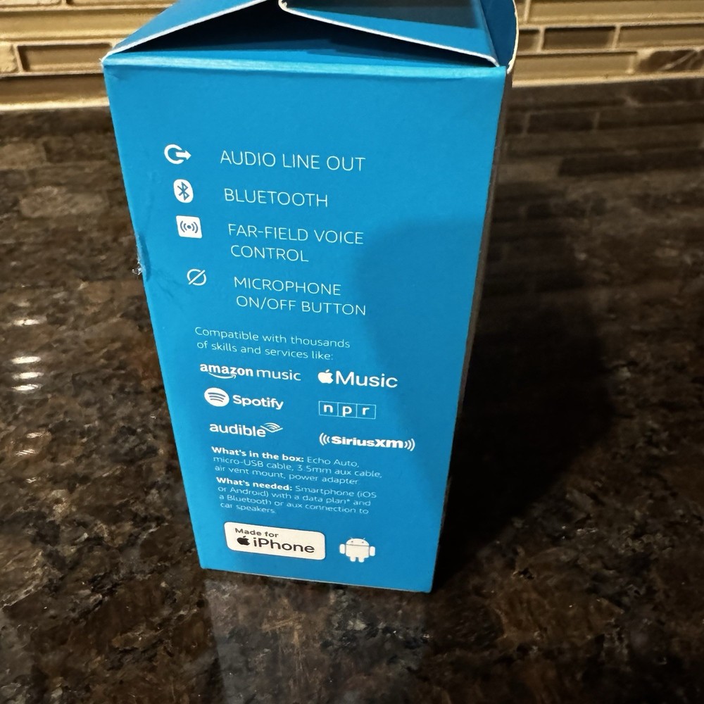 Amazon BP39CN Echo Auto Smart Assistant - Black
