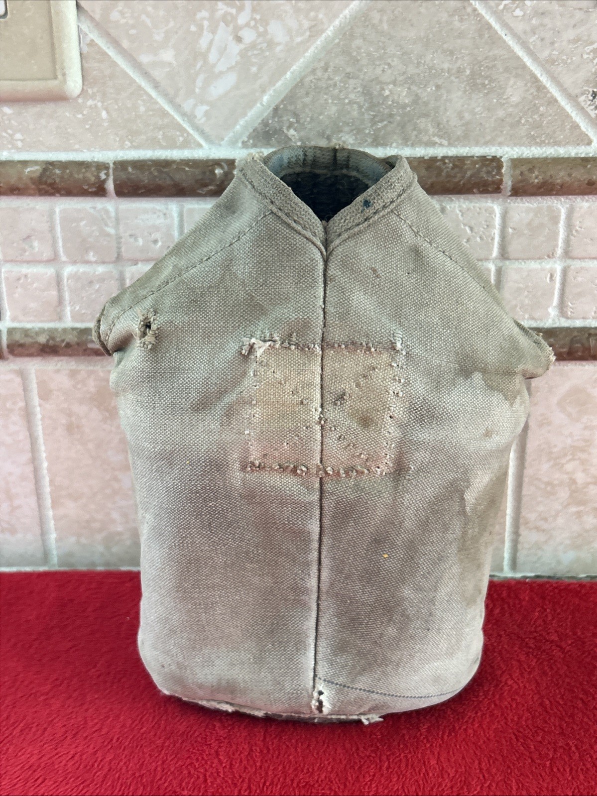 March 1918 WW1 Canteen Cup Cover Pouch US Army Original M1910 WWI