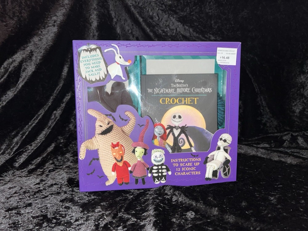 The Nightmare Before Christmas Crochet Kit Including Instructions