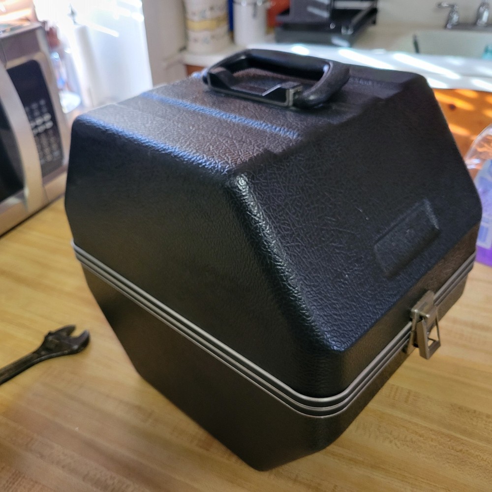 VINTAGE DANFORTH CONSTELATION COMPASS-BINNACLE WITH COMPENSATING BALLS AND CASE