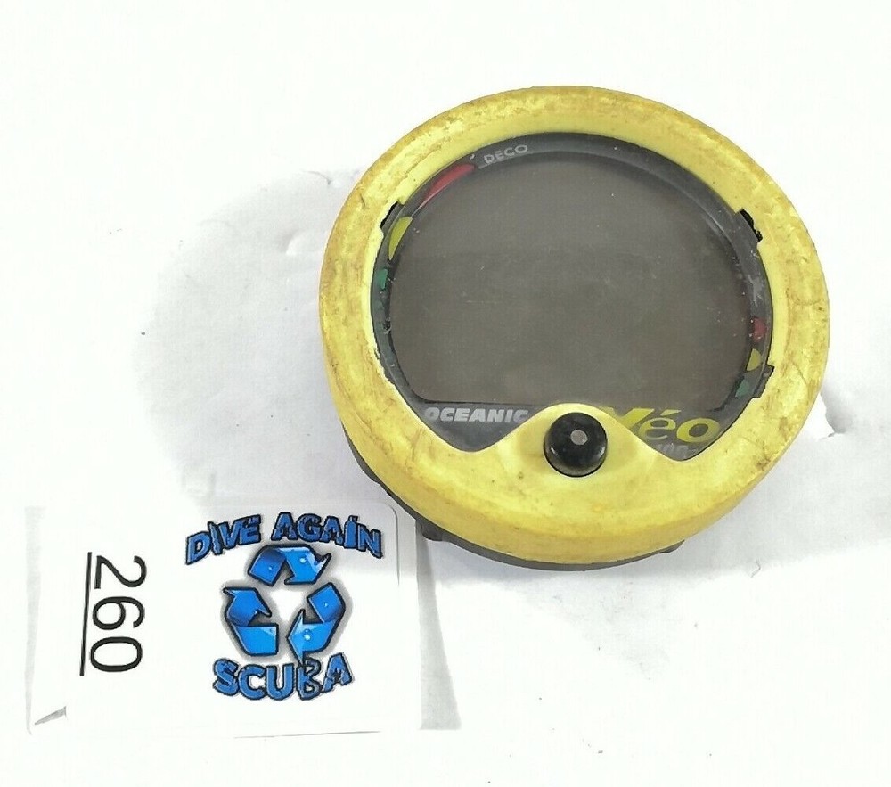 Oceanic Veo 100 Scuba Dive Diving Computer Puck Module As-Is #260