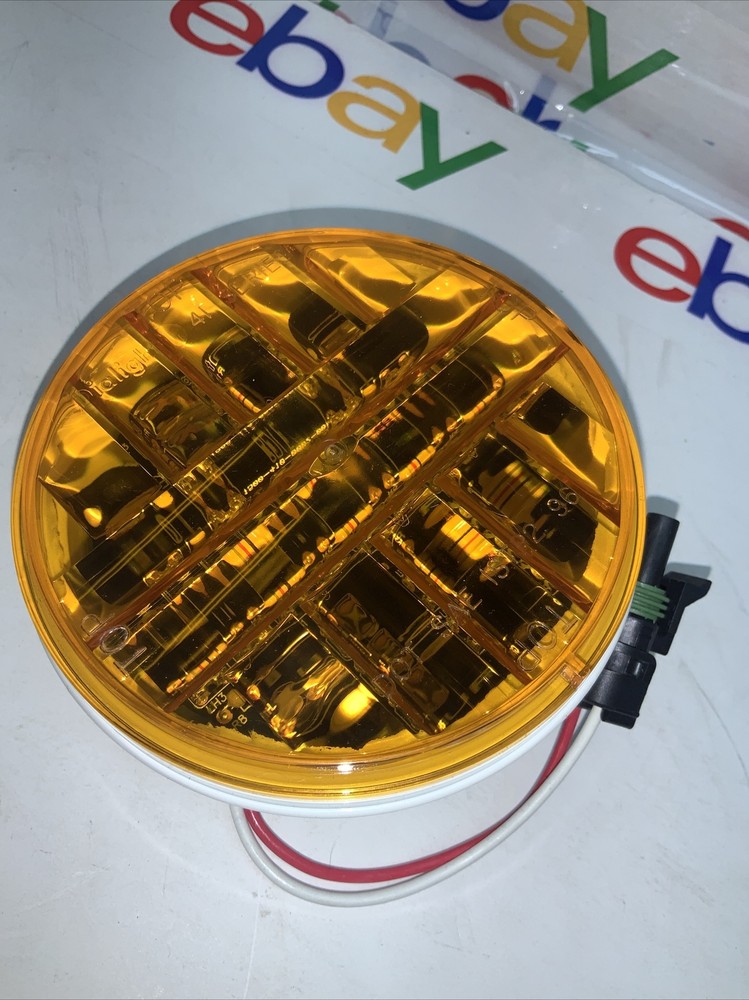 Dialight 421-31AB-801 41 Series Amber Light 4"