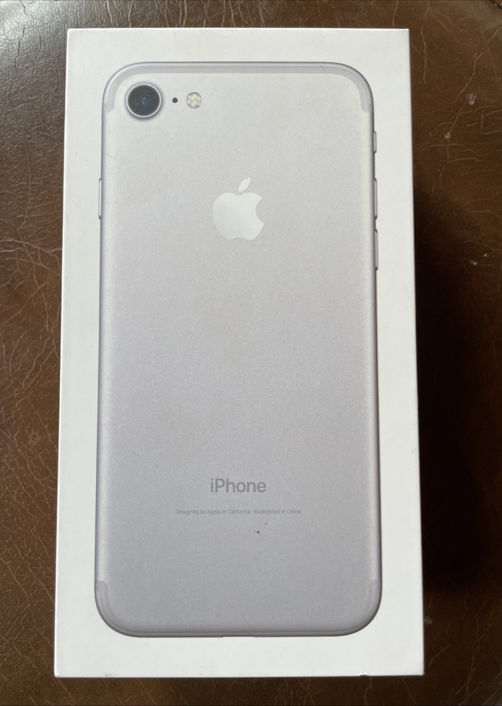 Original Apple iPhone 7 32GB Silver EMPTY BOX ONLY