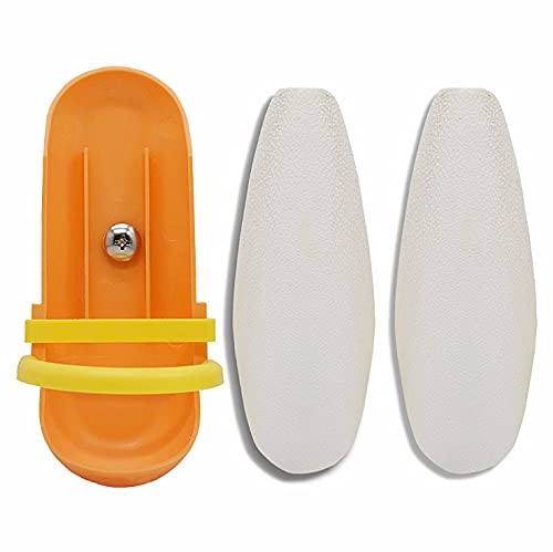5.9-6.53 Large Bird Cuttlebone for Parakeets, Cuddle Bone with Plastic Holder...