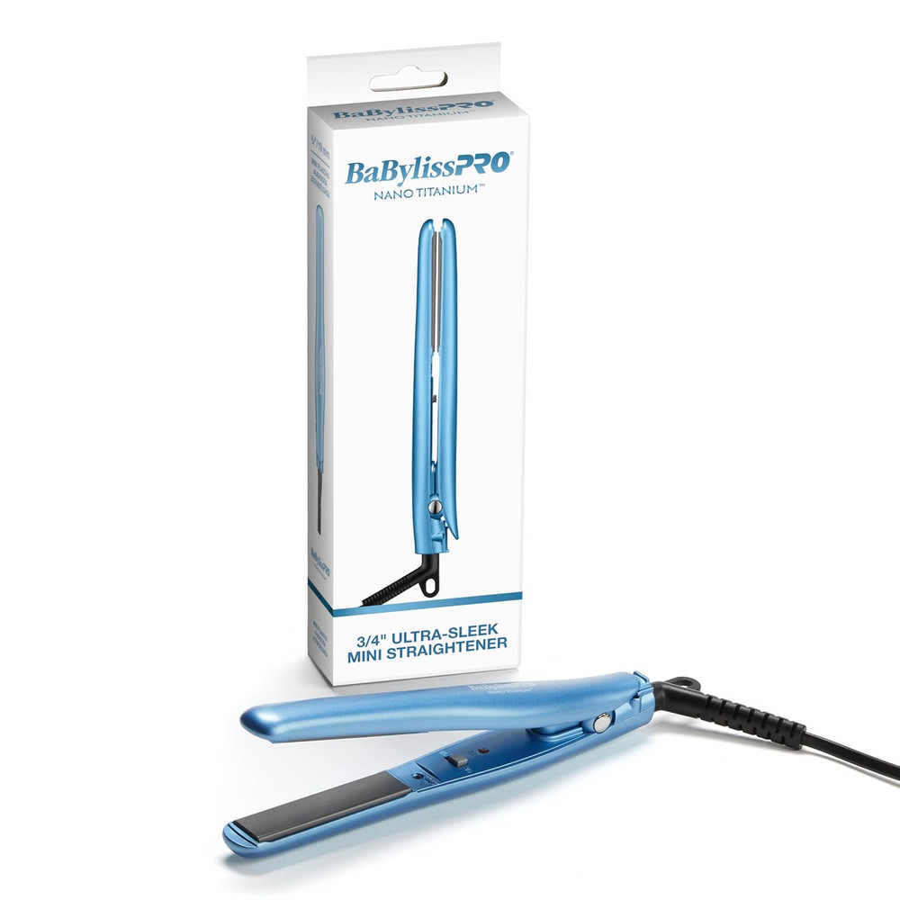 3/4" Ultra-Sleek Mini Straightener, Flat Iron