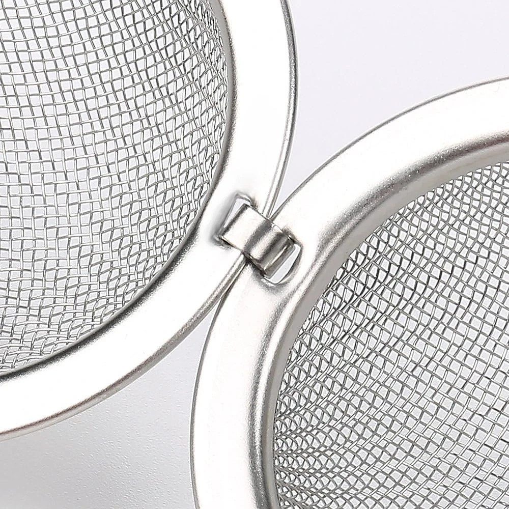 2PCS Stainless Steel Mesh Tea Infuser, 2.1 Inch Tea Ball, Strainer Tea Diffuser,