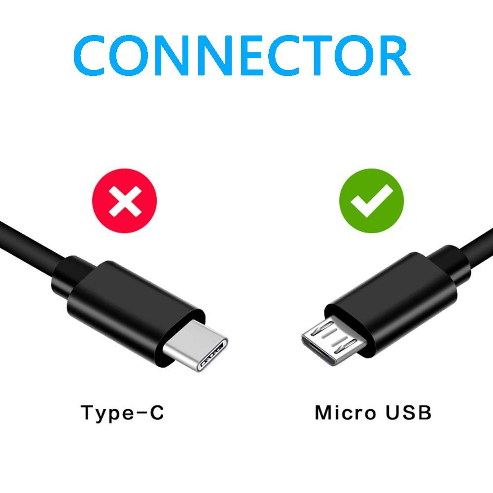 Micro USB Charging Cable Compatible with NEBO WorkBrite GrabRedline 6K SLYDE ...