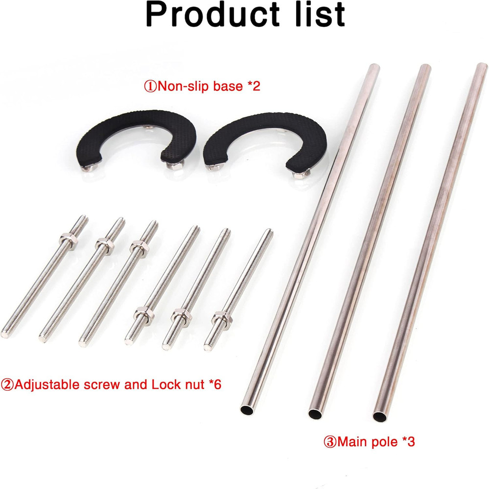 Adjustable Undermount Sink Brackets for Wall Mount Sinks - BT-3 System