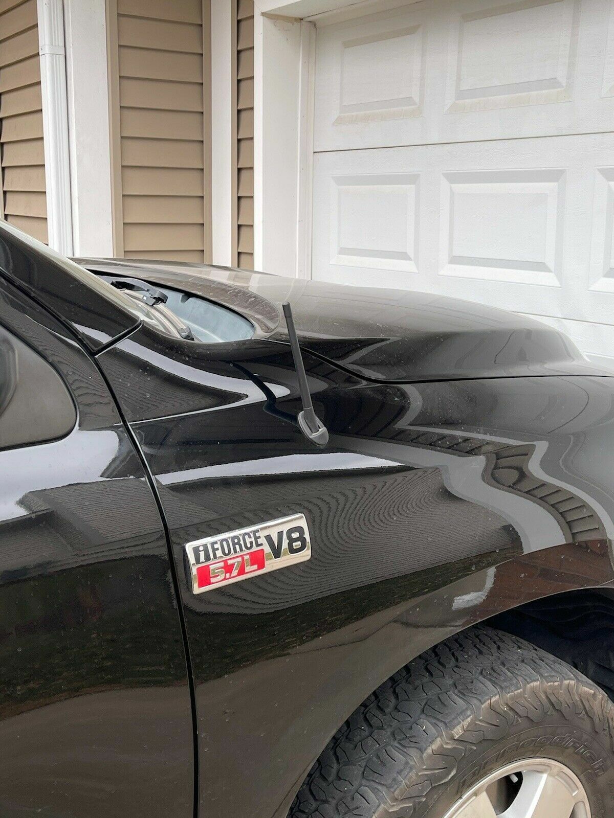 7" Short Black Antenna Mast Radio AM/FM for TOYOTA TUNDRA 2000-2020 Brand New