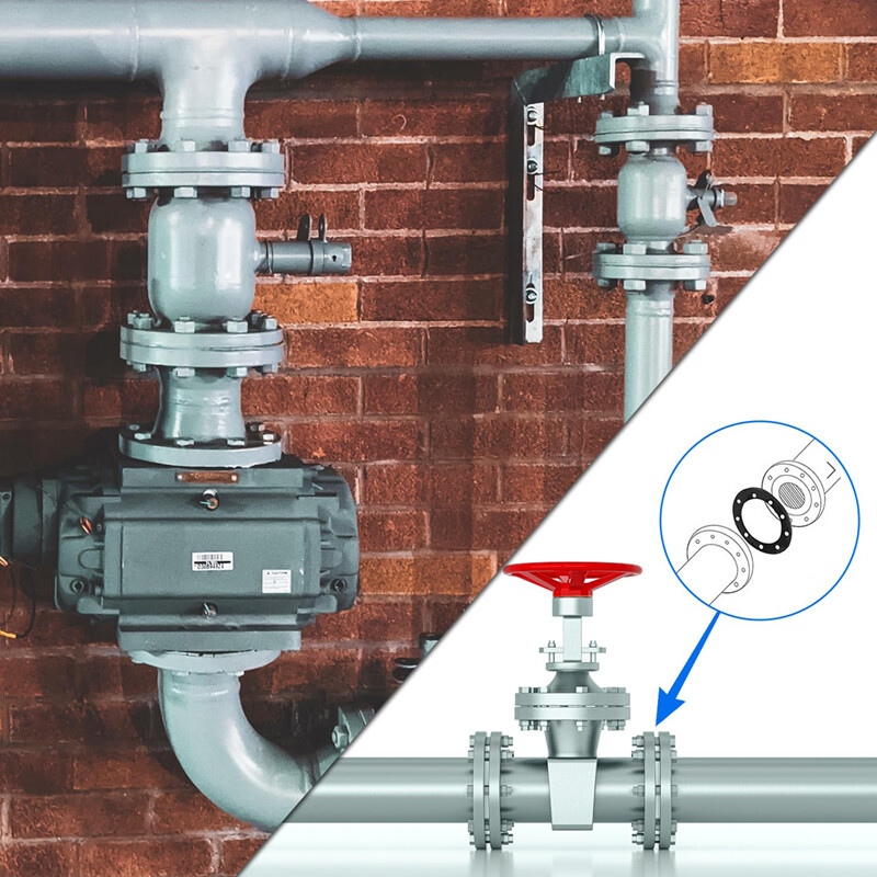 Solid Black Neoprene Rubber Gasket Sheet / Solid Black Smooth 1mm - 3mm Thick