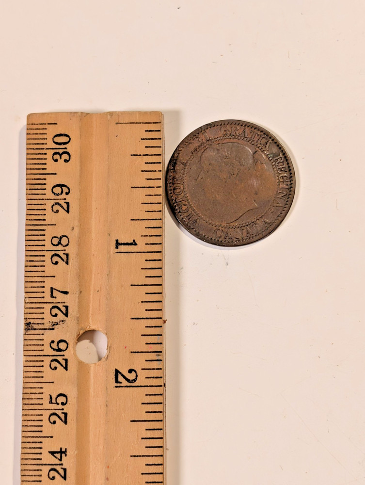 1859 CANADA VICTORIA LARGE ONE CENT!