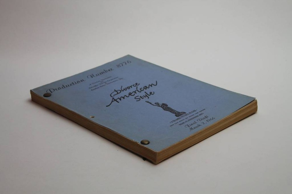 DIVORCE AMERICAN STYLE / Norman Lear 1966 Screenplay, Dick Van Dyke