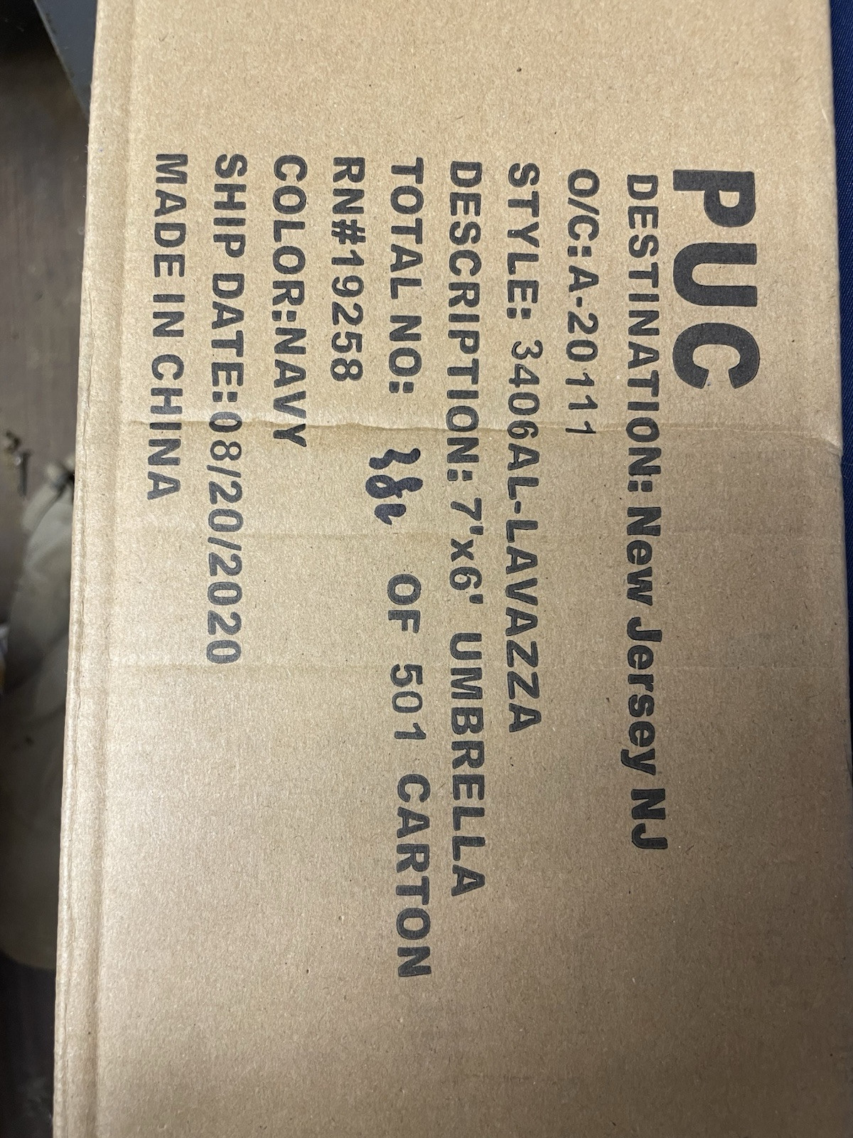 Lavazza Cafe Umbrellas