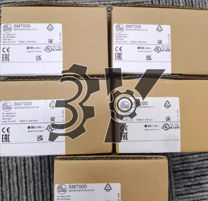 One New IFM SM7000 electrical flowmeter