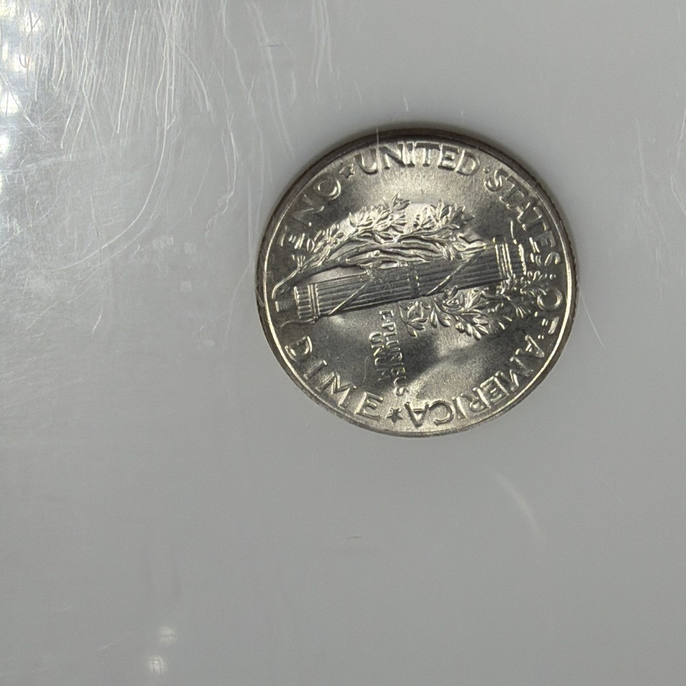 1945 Mercury Dime 10C NGC MS65