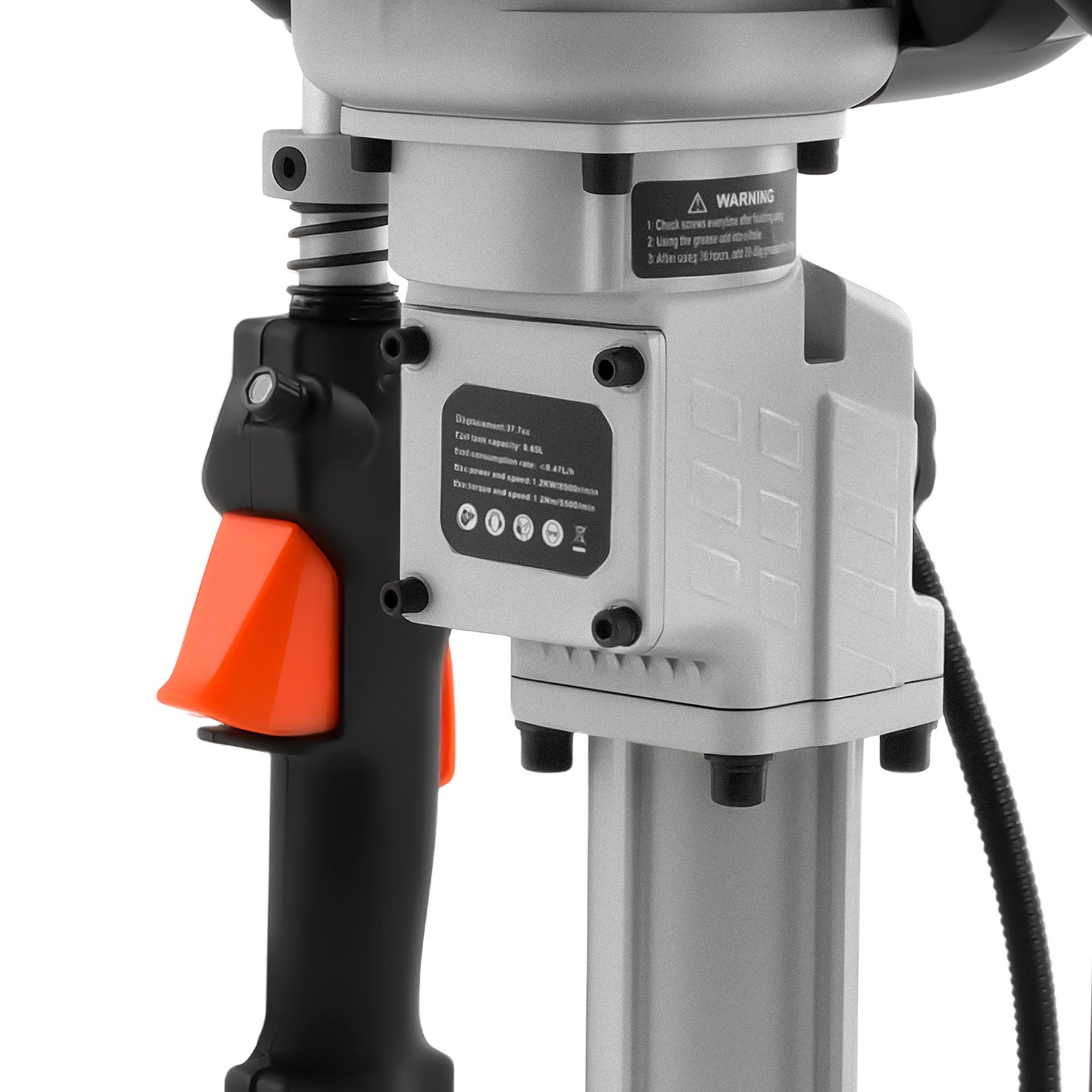 4 Stroke Gas Powered Driver Fence Farm Push Pile Gasoline Engine Kit 37.7CC