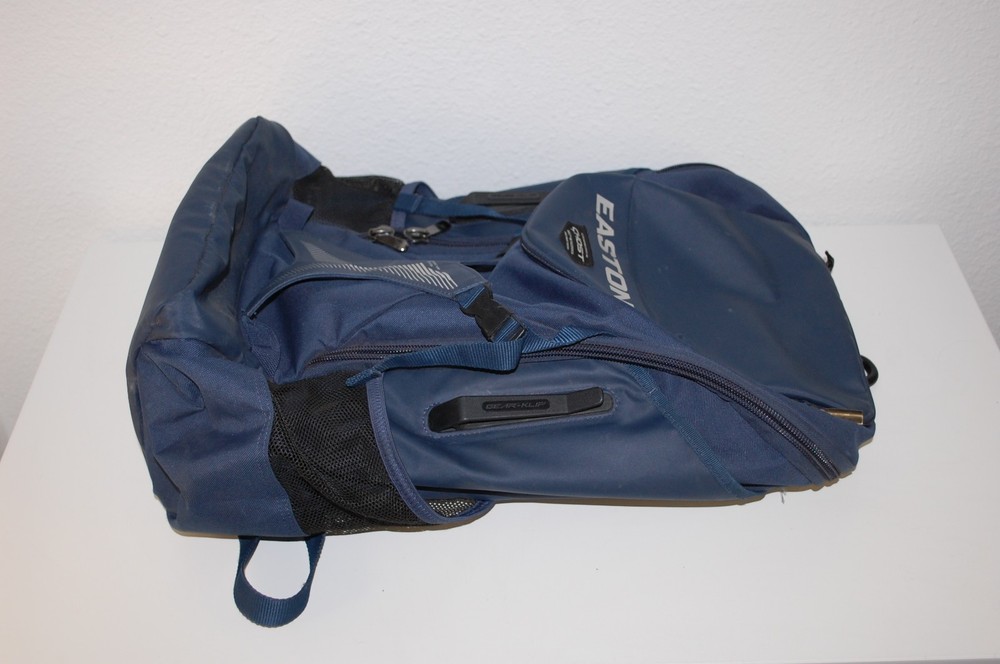 Easton Ghost Baseball Softball Backpack Blue Helmet Carry - Worn corners