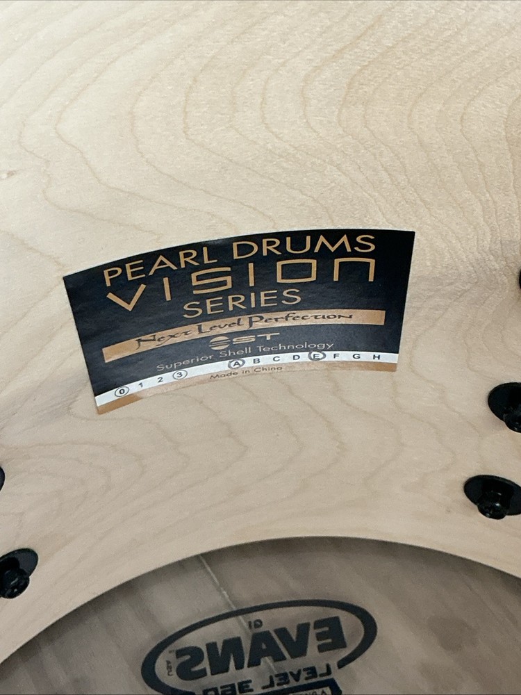Pearl Vision SST Birch 10" Rack Tom Drum - Sparkle Wrap