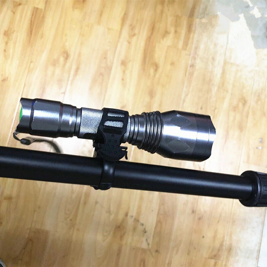 Metal Detector PIN POINTER Holder Flashlight Mount Metal Detecting Torch Clip
