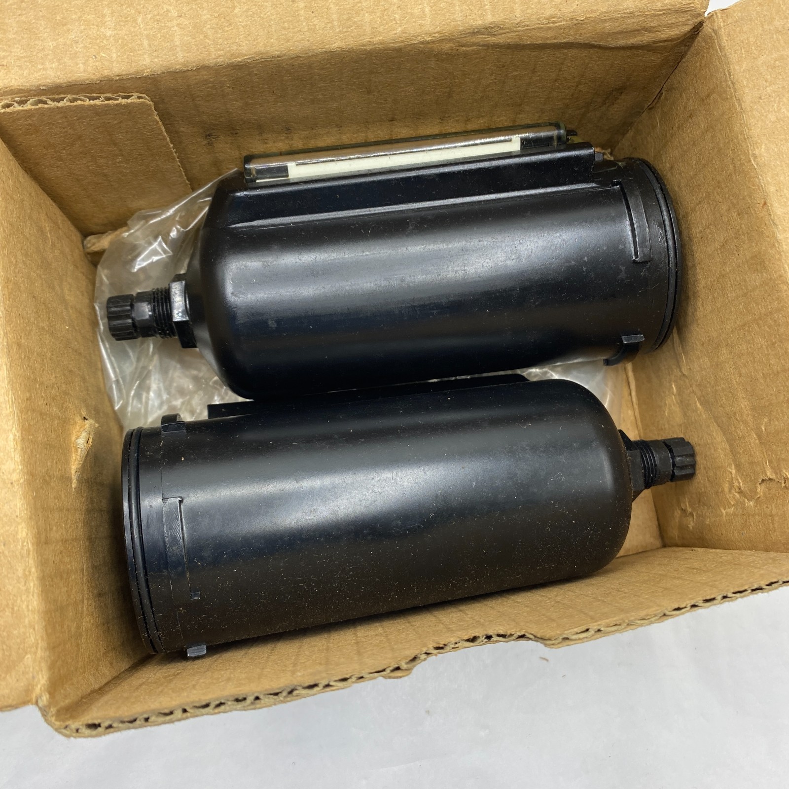 PARKER 045390400 HIGH FLOW METAL BOWL KIT SCHRADER BELLOWS BLACK (2-PCS) 🎯