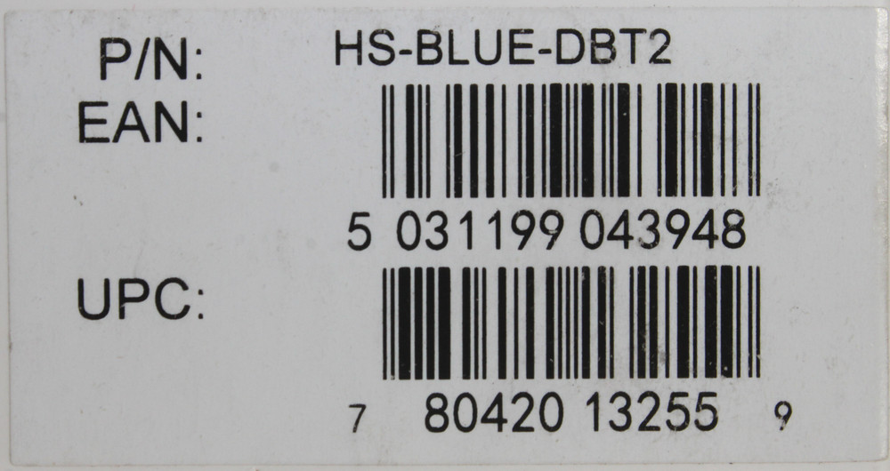 NUANCE Dragon 2 HS-BLUE-DBT2 Wireless Bluetooth Single-Ear Headset | Black