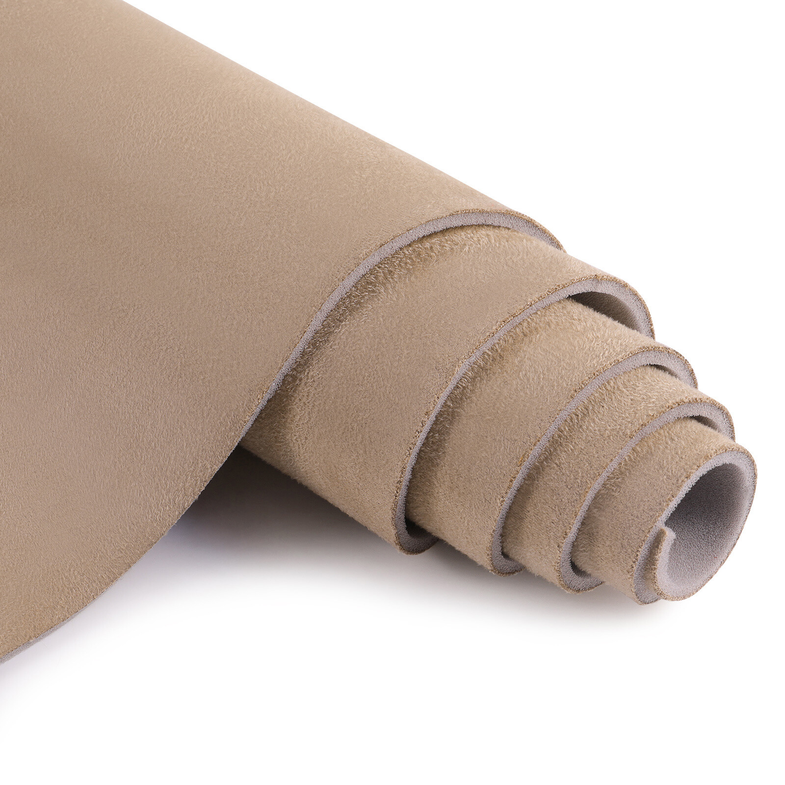 1/8" Thick Suede Headliner Fabric Foam Back Auto Roof Repair Upholstery Material