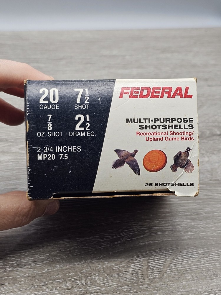 Federal 20 Gauge Multi-Purpose Empty Ammo Box