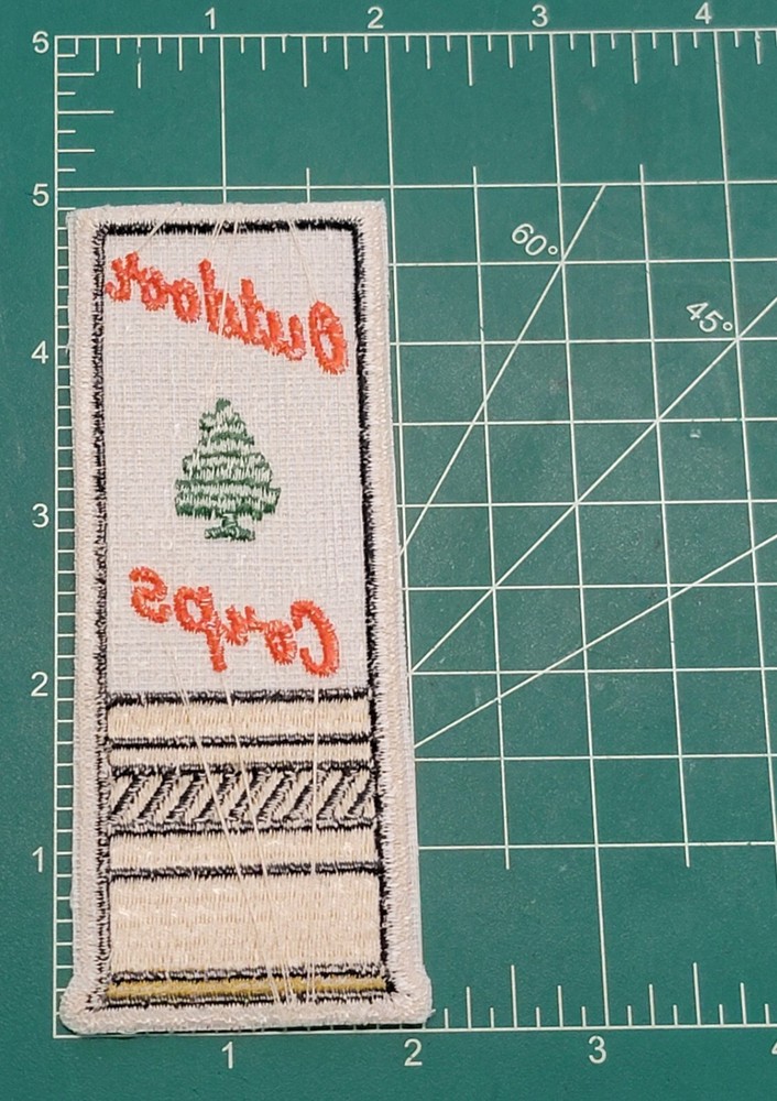 Vintage OUTDOOR CORPS Patch Shotgun Shell