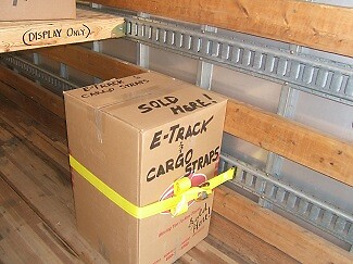 2 E-Track Straps, 2" x 12' Cam Buckle Cargo Tie-Down Straps
