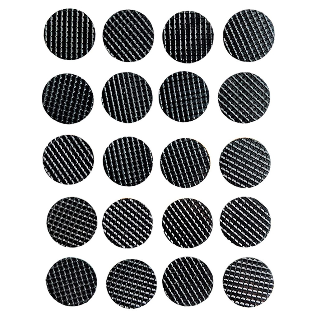 20* Black Self-adhesive Guitar Picks Grips Stop Dropping Anti-drop Guitar Picks/