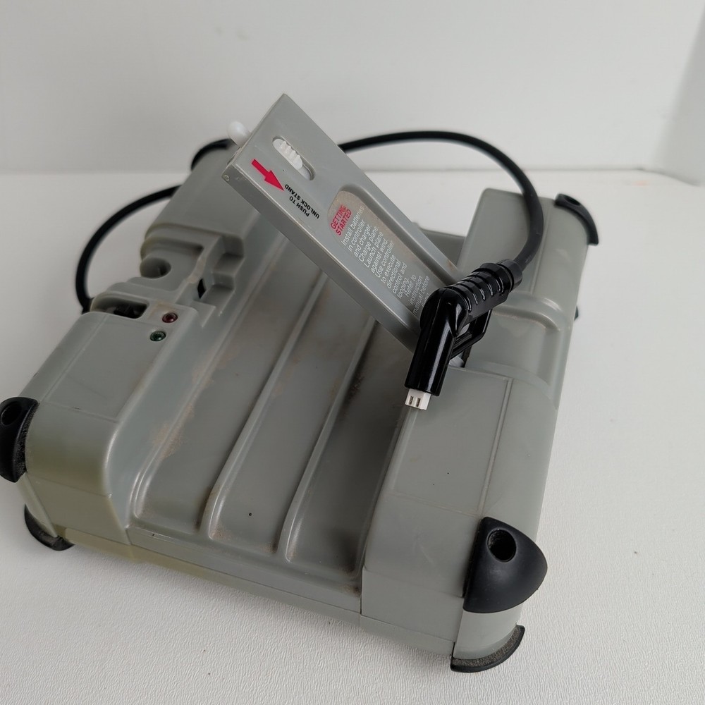 Air Hogs E Charger RC Plane Launcher Base 2003 Spin Master Vintage Untested