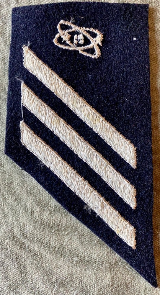 US Navy Rate Electronics Technician Seaman E-3 Striker rank Patch USN ETSN
