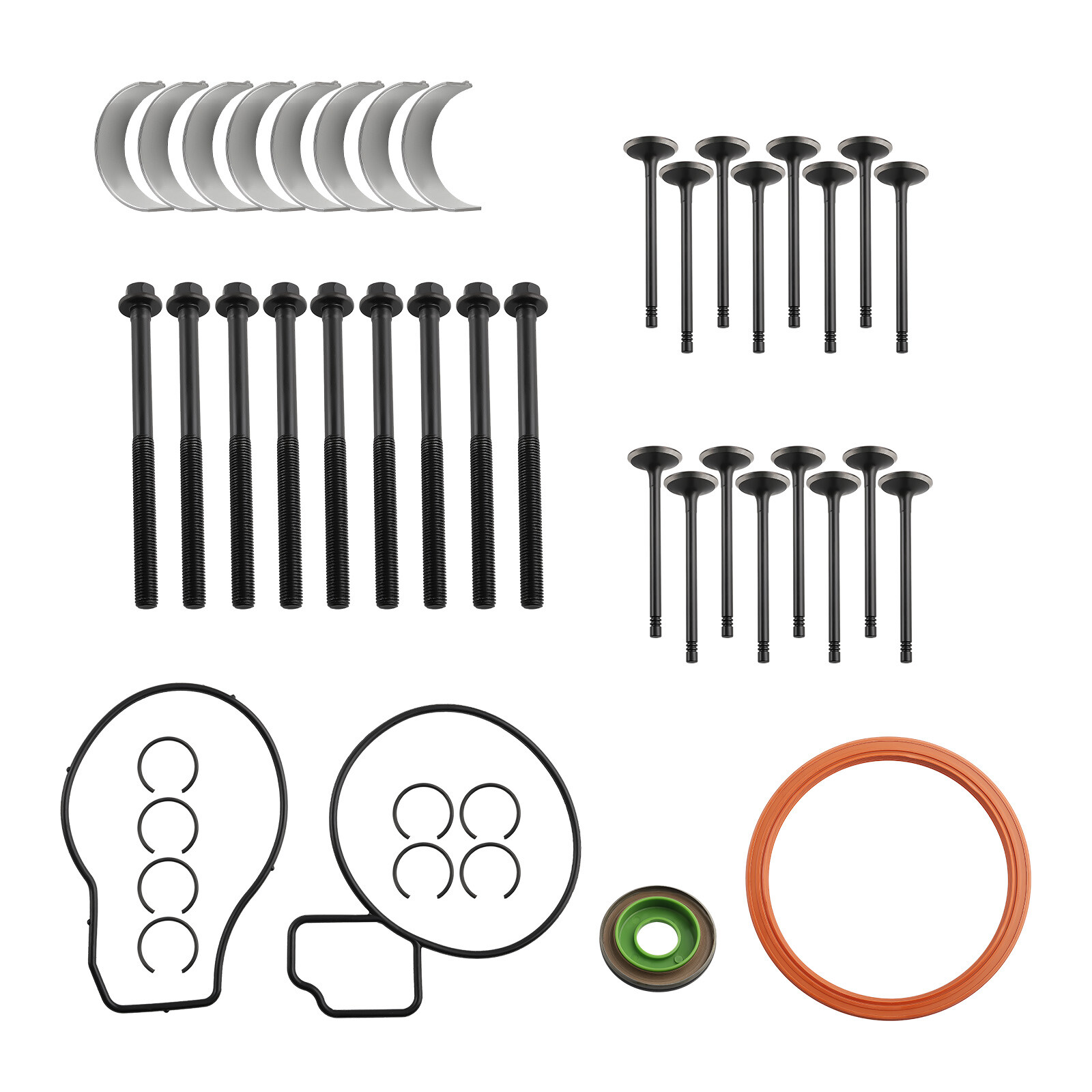 Engine Overhaul Rebuild Kit for Chevrolet Equinox Buick Verano GMC 2.4L 10-17