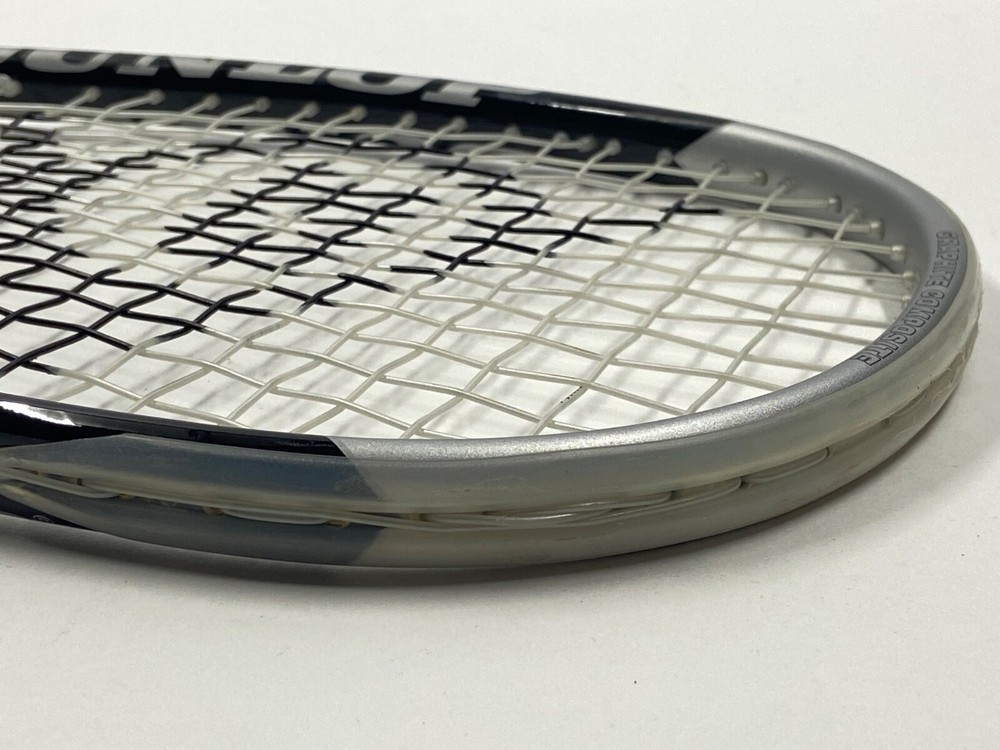 Dunlop Max Plus Ti Squash Racket And Bag. Graphite Composite. Great Shape.
