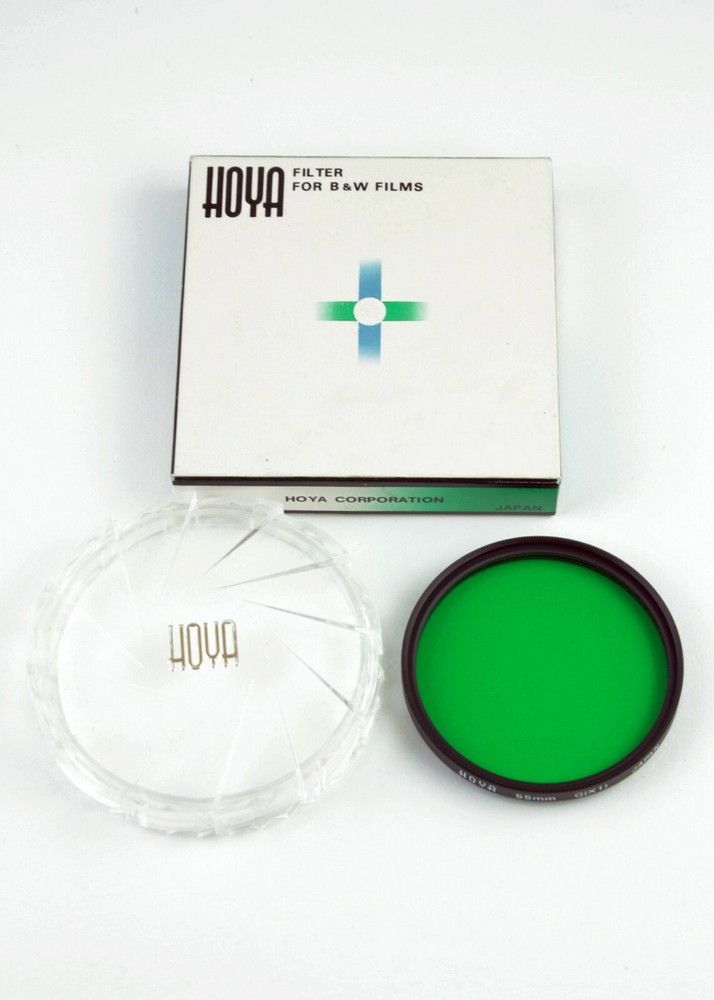 Hoya - 55mm - Green (X1) Filter - Open Box