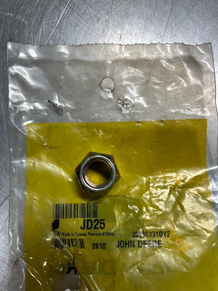 JD25 GENUINE OEM John Deere NUT