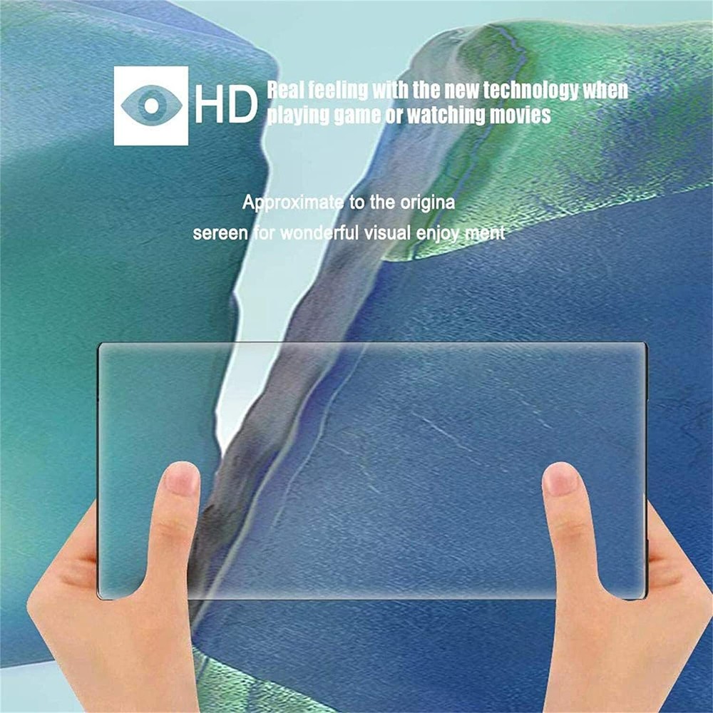 For Samsung Galaxy Note 20 Full Coverage Screen Protector Tempered Glass - Black