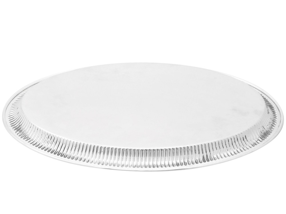 Antique German Silver Serving Salver