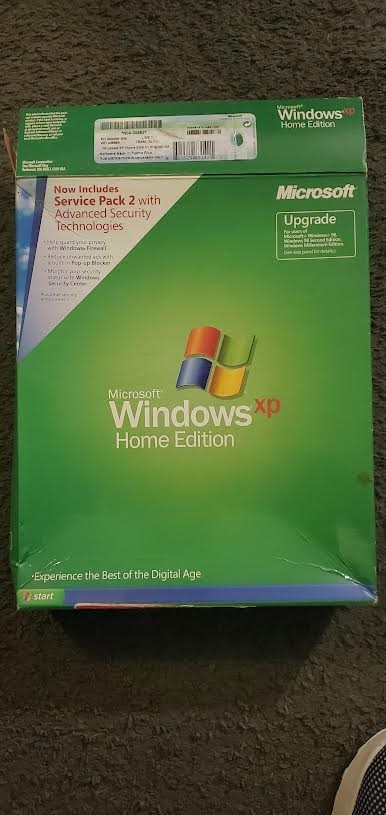 Microsoft Windows XP home Edition 2002 ~ CD